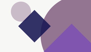 Renkli geometrik şekiller basit modern soyut model arkaplanı