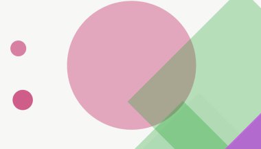 Renkli geometrik şekiller basit modern soyut model arkaplanı