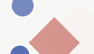 Renkli geometrik şekiller basit modern soyut model arkaplanı