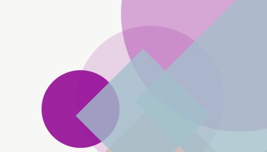 Renkli geometrik şekiller basit modern soyut model arkaplanı