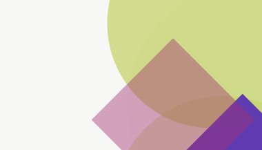 Renkli geometrik şekiller basit modern soyut model arkaplanı