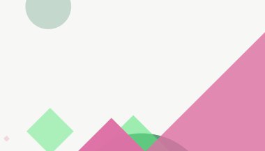 Renkli geometrik şekiller basit modern soyut model arkaplanı