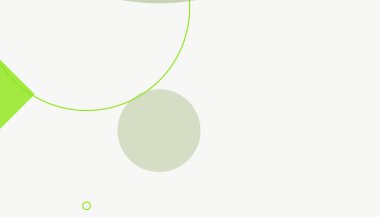 Geometrik basit modern soyut neon retro daireler ve ışık arka planlı kareler