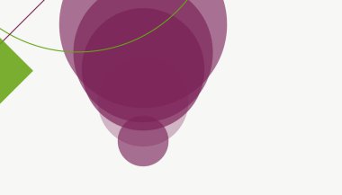 Geometrik basit modern soyut neon retro daireler ve ışık arka planlı kareler