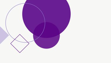 Geometrik basit modern soyut neon retro daireler ve ışık arka planlı kareler