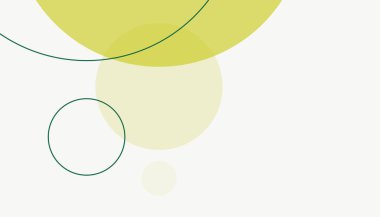 Geometrik basit modern soyut neon retro daireler ve ışık arka planlı kareler