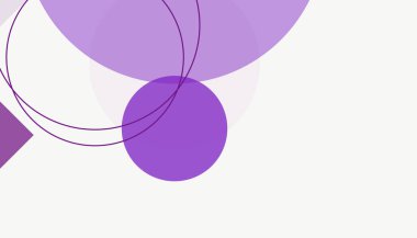 Geometrik basit modern soyut neon retro daireler ve ışık arka planlı kareler