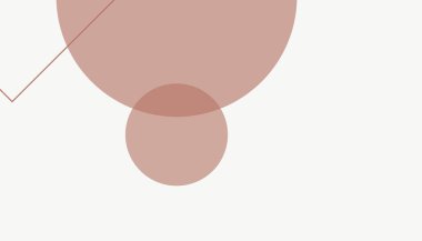 Geometrik basit modern soyut neon retro daireler ve ışık arka planlı kareler