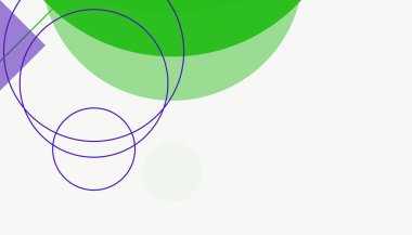 Geometrik basit modern soyut neon retro daireler ve ışık arka planlı kareler