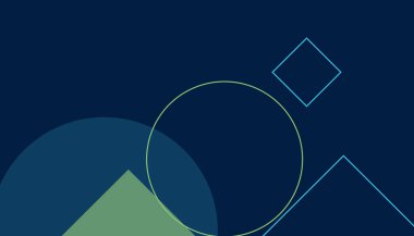 Geometrik basit modern soyut neon retro daireler ve koyu arkaplan desenli kareler