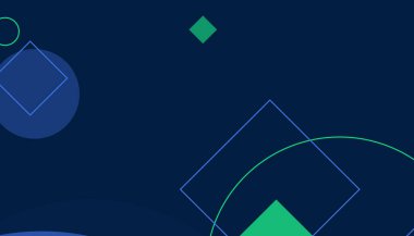 Geometrik basit modern soyut neon retro daireler ve koyu arkaplan desenli kareler