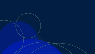 Geometrik basit modern soyut neon retro daireler ve koyu arkaplan desenli kareler