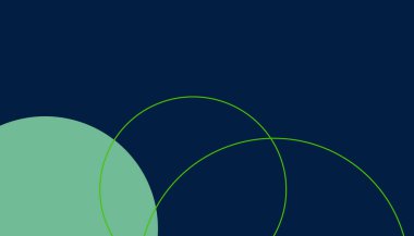 Geometrik basit, soyut neon daireler ve koyu arkaplan desenli kareler