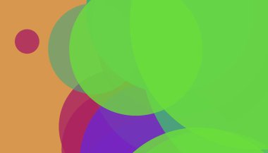 Asgari çemberler soyut arkaplan deseni