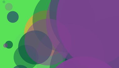 Asgari çemberler soyut arkaplan deseni