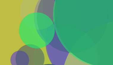 Asgari çemberler soyut arkaplan deseni