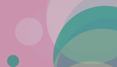 Asgari çemberler soyut arkaplan deseni