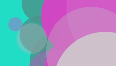 Asgari çemberler soyut arkaplan deseni