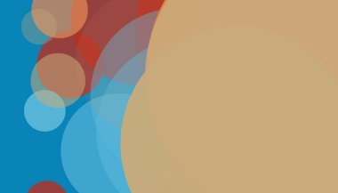 Asgari çemberler soyut arkaplan deseni