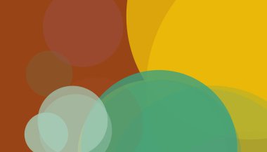 Asgari çemberler soyut arkaplan deseni