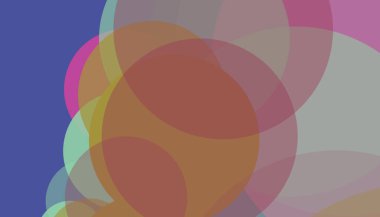 Asgari çemberler soyut arkaplan deseni