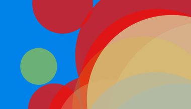 Asgari çemberler soyut arkaplan deseni