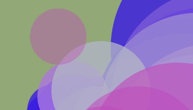 Asgari çemberler soyut arkaplan deseni