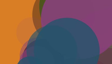 Asgari çemberler soyut arkaplan deseni