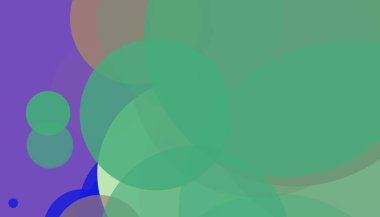 Asgari çemberler soyut arkaplan deseni