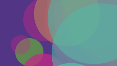 Asgari çemberler soyut arkaplan deseni