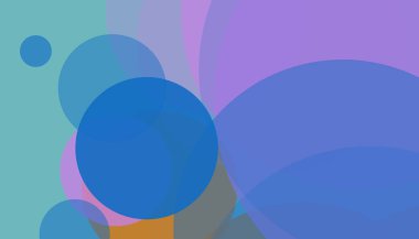 Asgari çemberler soyut arkaplan deseni