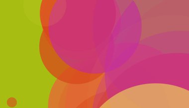 Asgari çemberler soyut arkaplan deseni