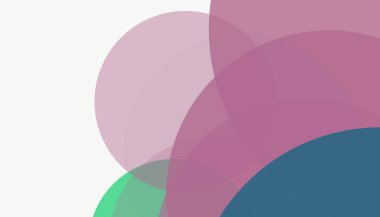 Asgari çemberler soyut arkaplan deseni