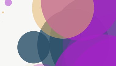 Asgari çemberler soyut arkaplan deseni