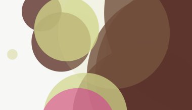 Asgari çemberler soyut arkaplan deseni