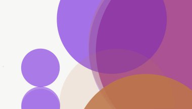 Asgari çemberler soyut arkaplan deseni