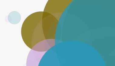 Asgari çemberler soyut arkaplan deseni