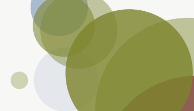 Asgari çemberler soyut arkaplan deseni