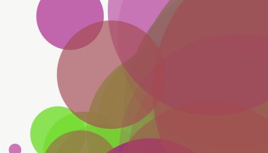 Asgari çemberler soyut arkaplan deseni