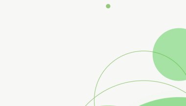 Asgari modern geometrik daireler soyut arkaplan deseni tespit etti