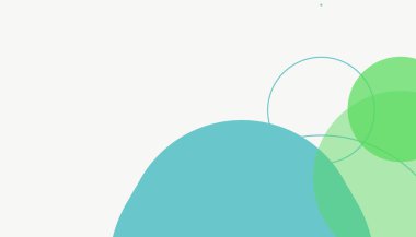 Asgari modern geometrik daireler soyut arkaplan deseni tespit etti