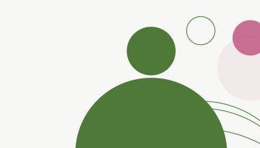 Asgari modern geometrik daireler soyut arkaplan deseni tespit etti