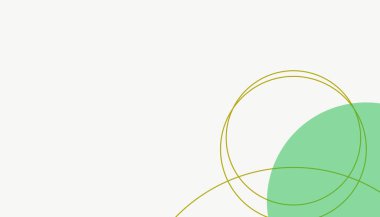 Asgari modern geometrik daireler soyut arkaplan deseni tespit etti