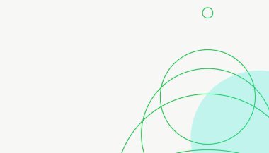 Asgari modern geometrik daireler soyut arkaplan deseni tespit etti