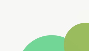 Asgari modern geometrik daireler soyut arkaplan deseni tespit etti