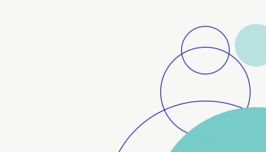 Asgari modern geometrik daireler soyut arkaplan deseni tespit etti