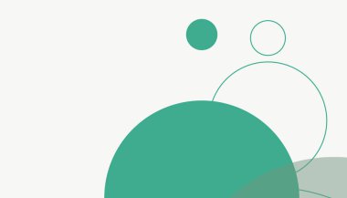 Asgari modern geometrik daireler soyut arkaplan deseni tespit etti