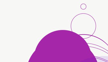 Asgari modern geometrik daireler soyut arkaplan deseni tespit etti