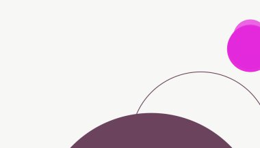 Asgari modern geometrik daireler soyut arkaplan deseni tespit etti