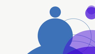 Asgari daireler soyut arkaplan deseni tespit etti